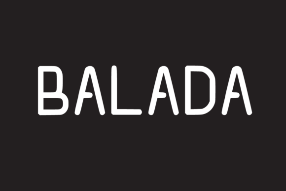 Balada Font: A Clean Display Typeface for Modern Campaigns