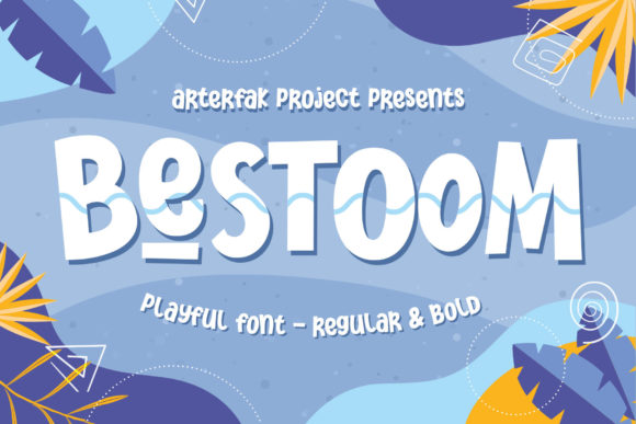 Bestoom: A Playful Display Font for Charming Editorial Design