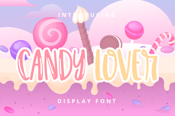 Candy Lover: A Quirky Display Font for Playful Branding