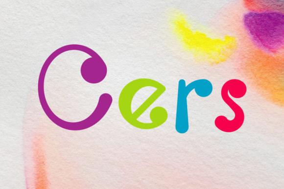 Cers Display Font: A Playful Face for Cheerful Branding