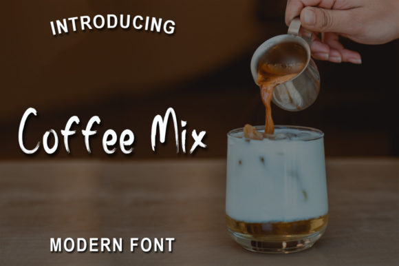 Coffee Mix: The Modern Display Font for Digital Design