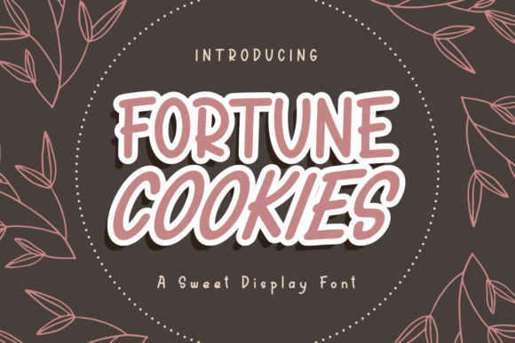 Cookies Fortune Display Font: Clean, Adaptable Style for Business