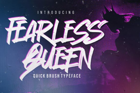Fearless Queen Display Font for Brands That Stand Out
