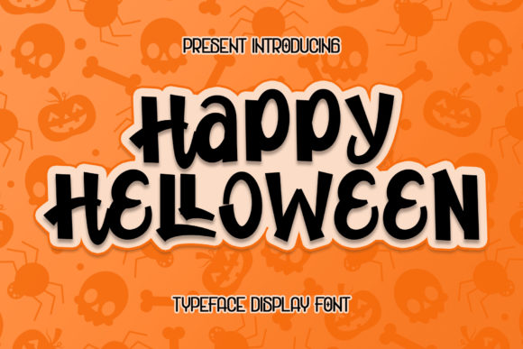 Happy Helloween: The Bold Spooky Display Font for Campaigns