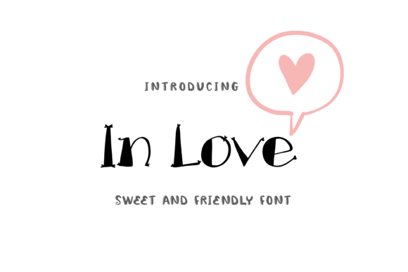 In Love Display Font for Romantic Campaigns and Brand Messaging
