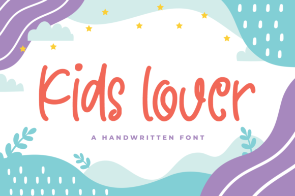 Kids Lover: A Playful Display Font for Web Designers