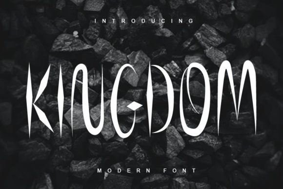 Kingdom: A Cool and Trendy Display Font for Branding