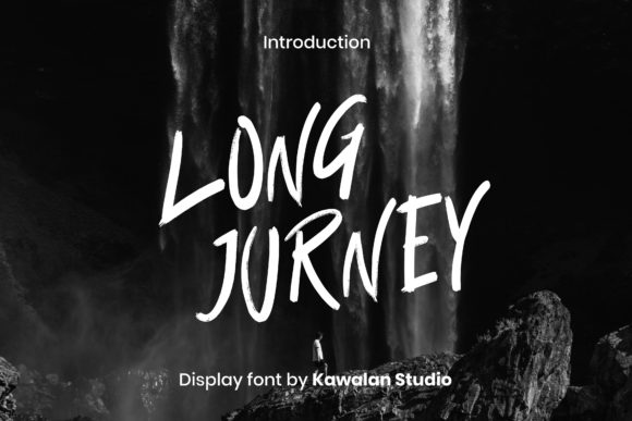 Long Jurney Display Font for Bold Web Typography