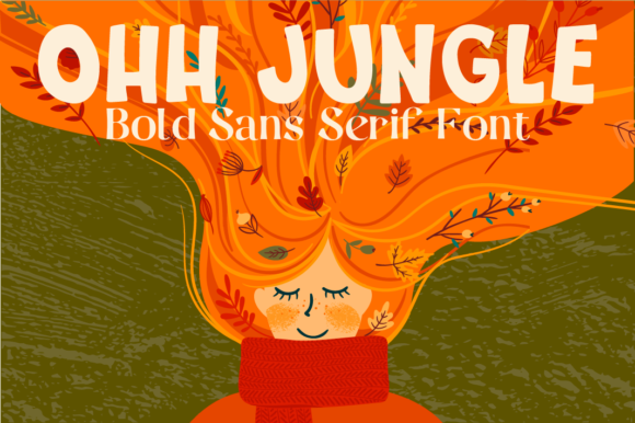 Ohh Jungle: A Playful Display Font for Crafters