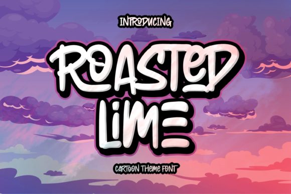 Roasted Lime Display Font for Street-Style Campaign Graphics