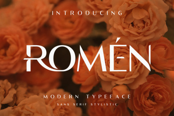 Romen: A Luxurious Display Font for Memorable Branding