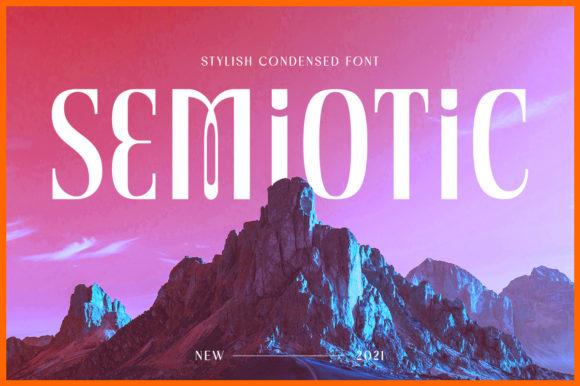 Semiotic: The Condensed Typeface for Editorial Design
