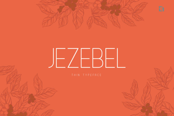 The Jezebel Font: A Display Typeface for Bold Brand Identity