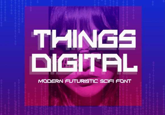 Things Digital Typeface for Bold Editorial Headings