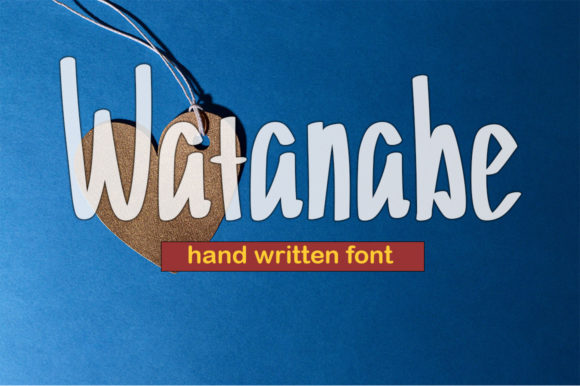 Watanabe Font: A Cool, Adaptable Display Typeface for Makers